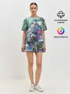 Женская пижама с шортами / Мика Хацуне за фортепиано