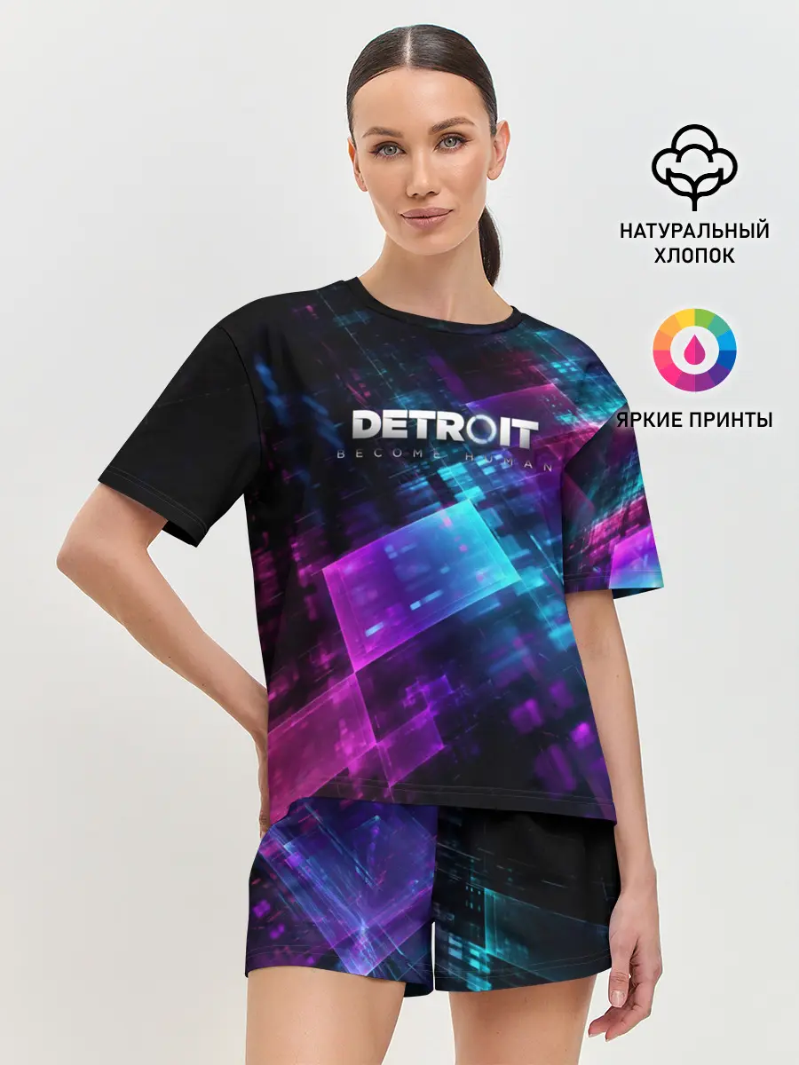 Женская пижама с шортами / Detroit: Become Human