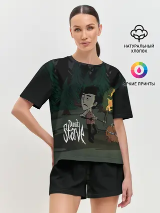 Женская пижама с шортами / DONT STARVE
