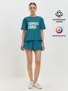 Женская пижама с шортами / HammAli Navai blue