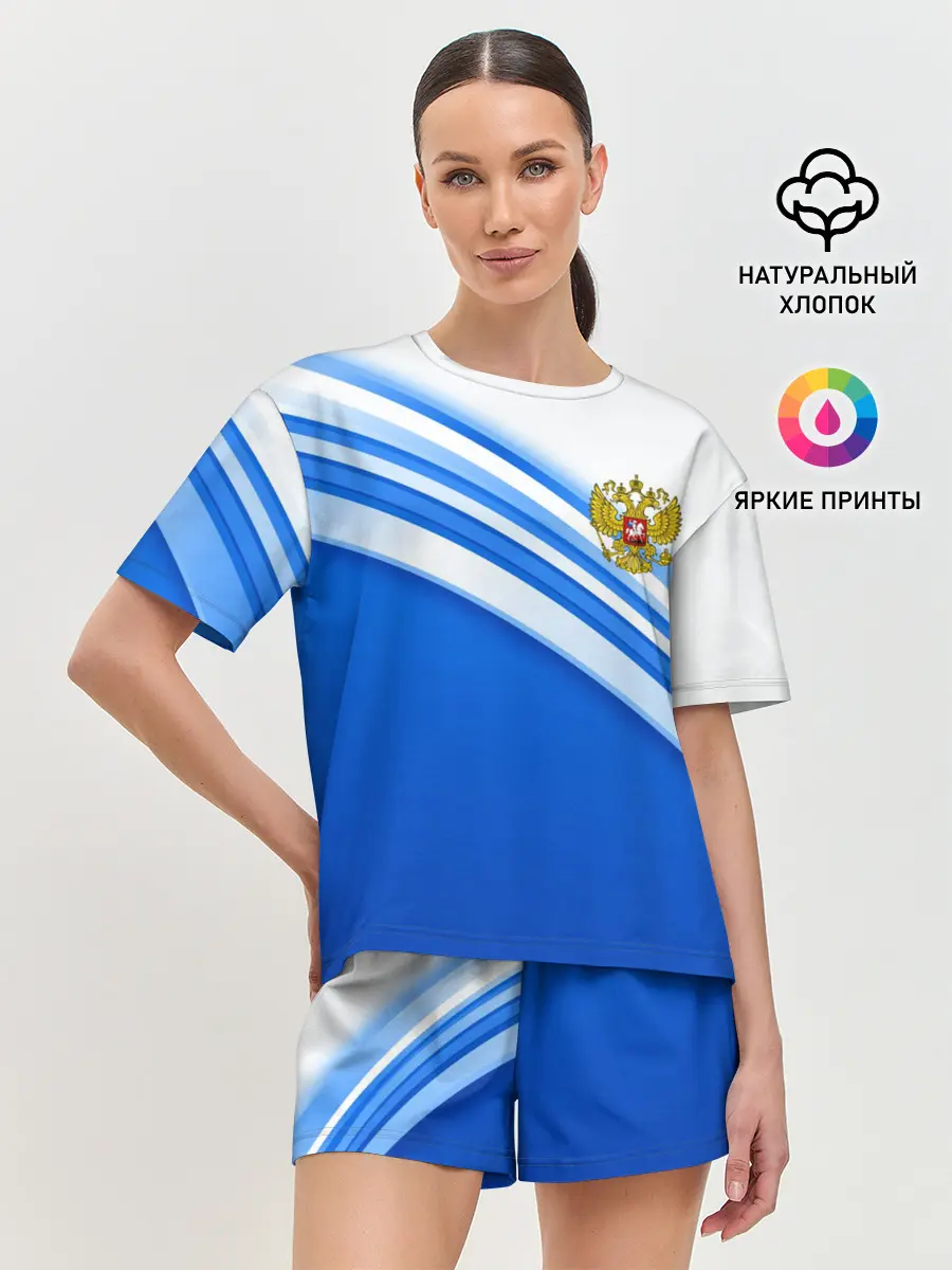 Женская пижама с шортами / Россия