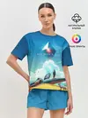 Женская пижама с шортами / No Man’s Sky - Atlas Rises