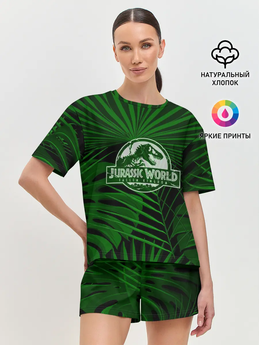 Женская пижама с шортами / JURASSIC WORLD