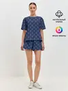 Женская пижама с шортами / ВМФ
