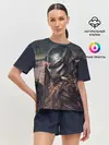 Женская пижама с шортами / Хищник | Predator
