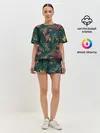 Женская пижама с шортами / Тропики