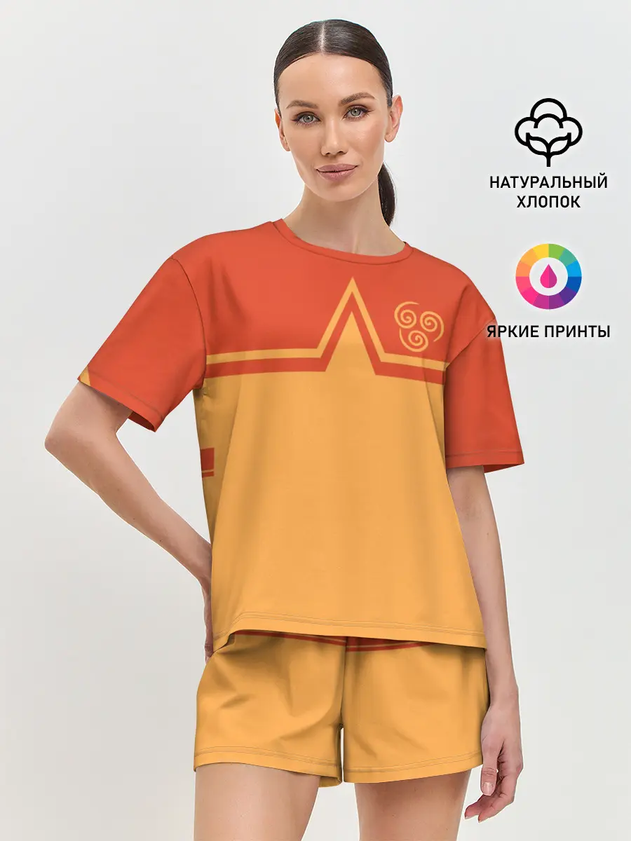 Женская пижама с шортами / AVATAR - AANG
