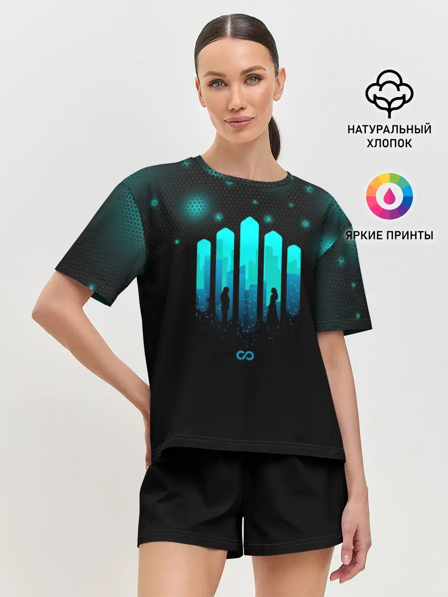Женская пижама с шортами / The 100