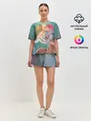 Женская пижама с шортами / Хвост Феи поцелуй Люси и Нацу