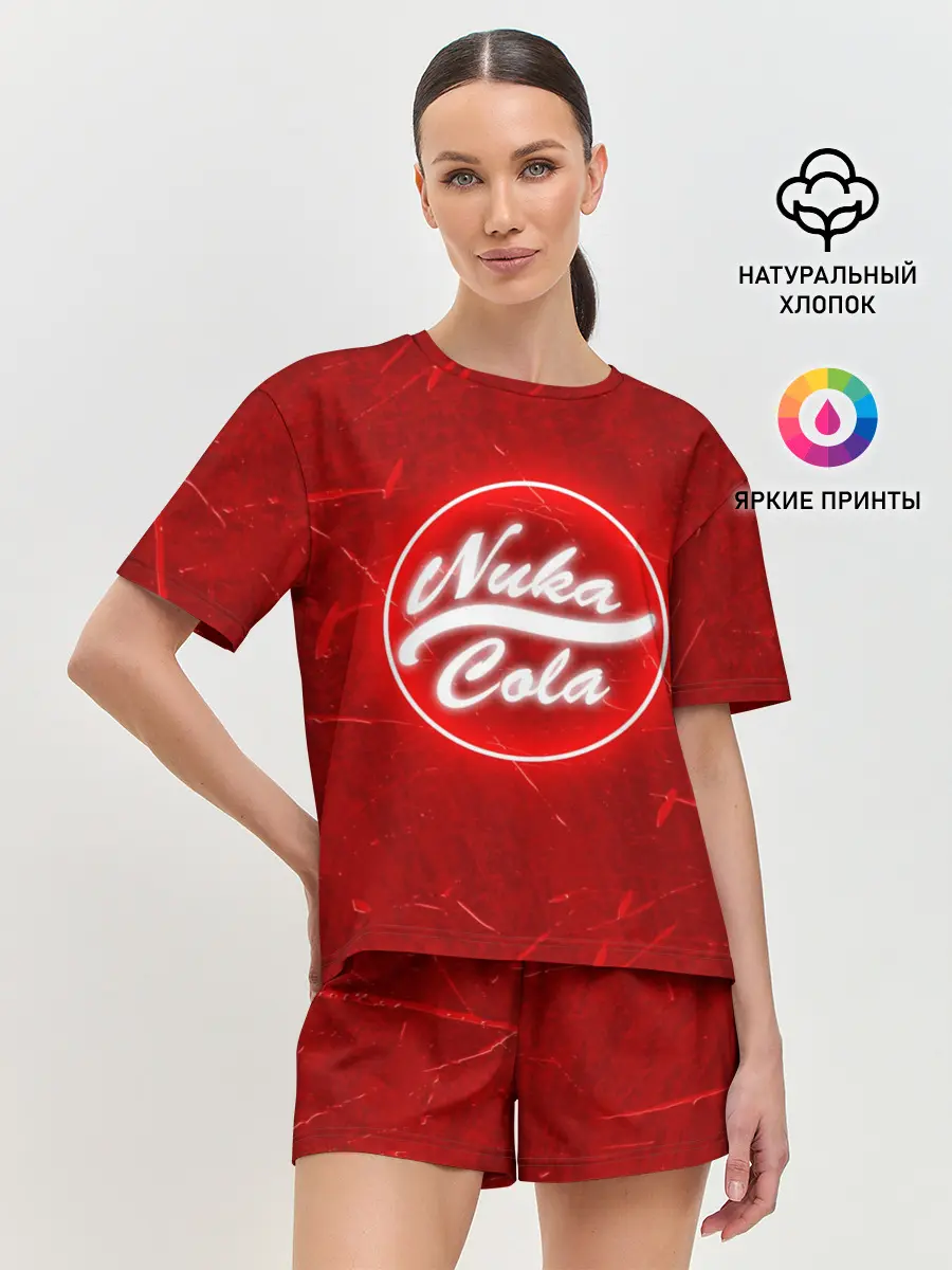 Женская пижама с шортами / NUKA COLA