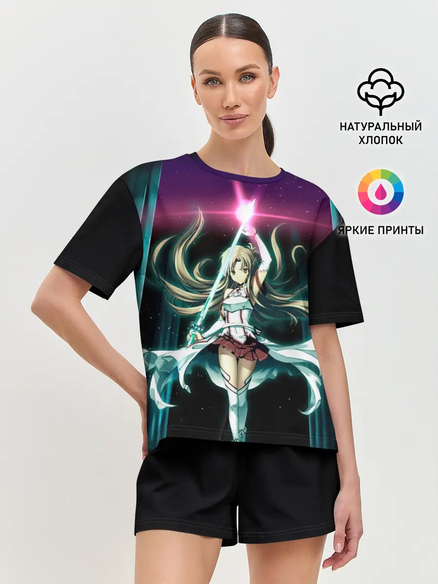 Женская пижама с шортами / Yuuki Asuna