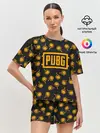 Женская пижама с шортами / PUBG CHIKEN | ПАБГ КУРИЦА