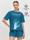 Женская пижама с шортами / врач травматолог
