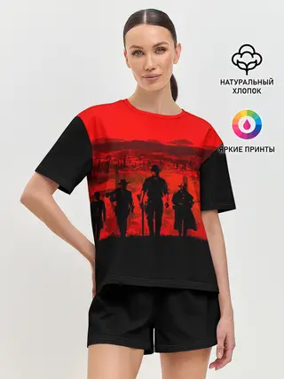 Женская пижама с шортами / RDR 2