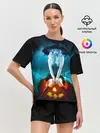 Женская пижама с шортами / Ведьма