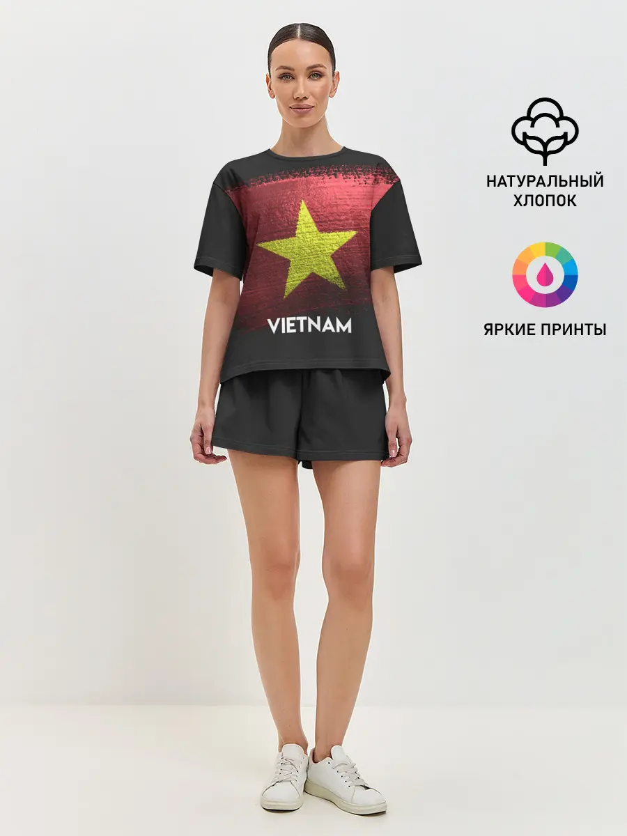 Женская пижама с шортами / VIETNAM