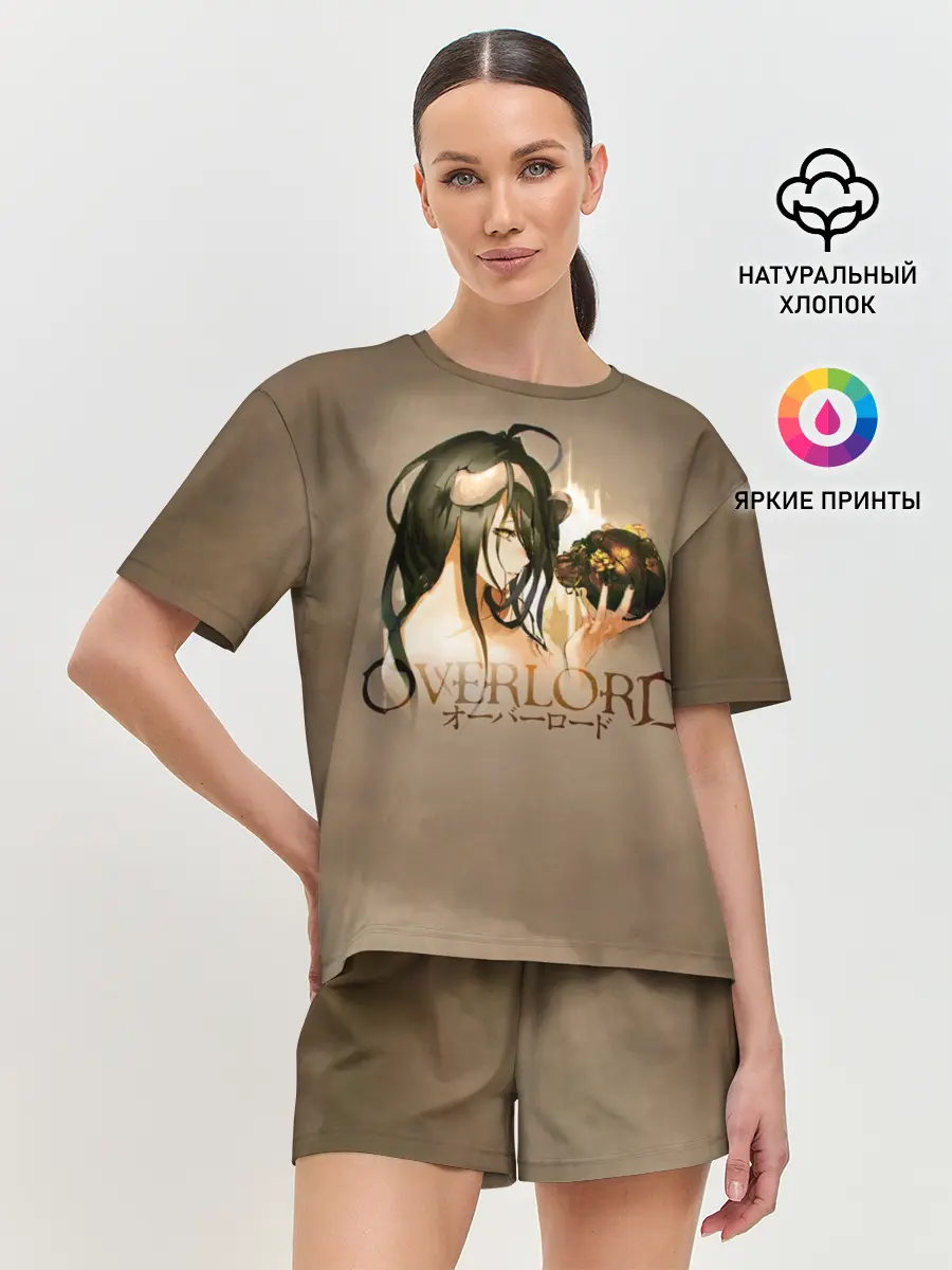Женская пижама с шортами / Overlord Albedo