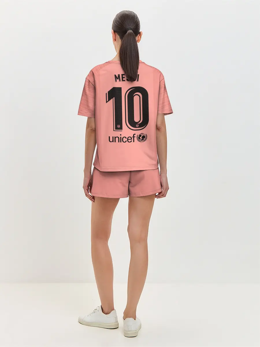 Женская пижама с шортами / Messi alternative 18-19