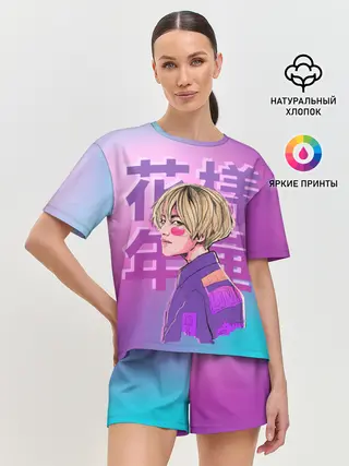 Женская пижама с шортами / Taehyung BTS