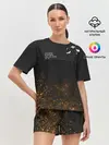 Женская пижама с шортами / Искры