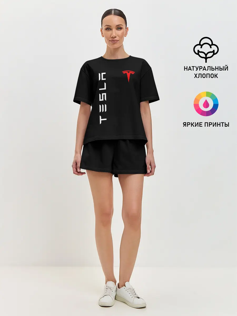 Женская пижама с шортами / TESLA