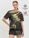Женская пижама с шортами / Золотые реки