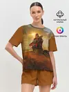 Женская пижама с шортами / русь