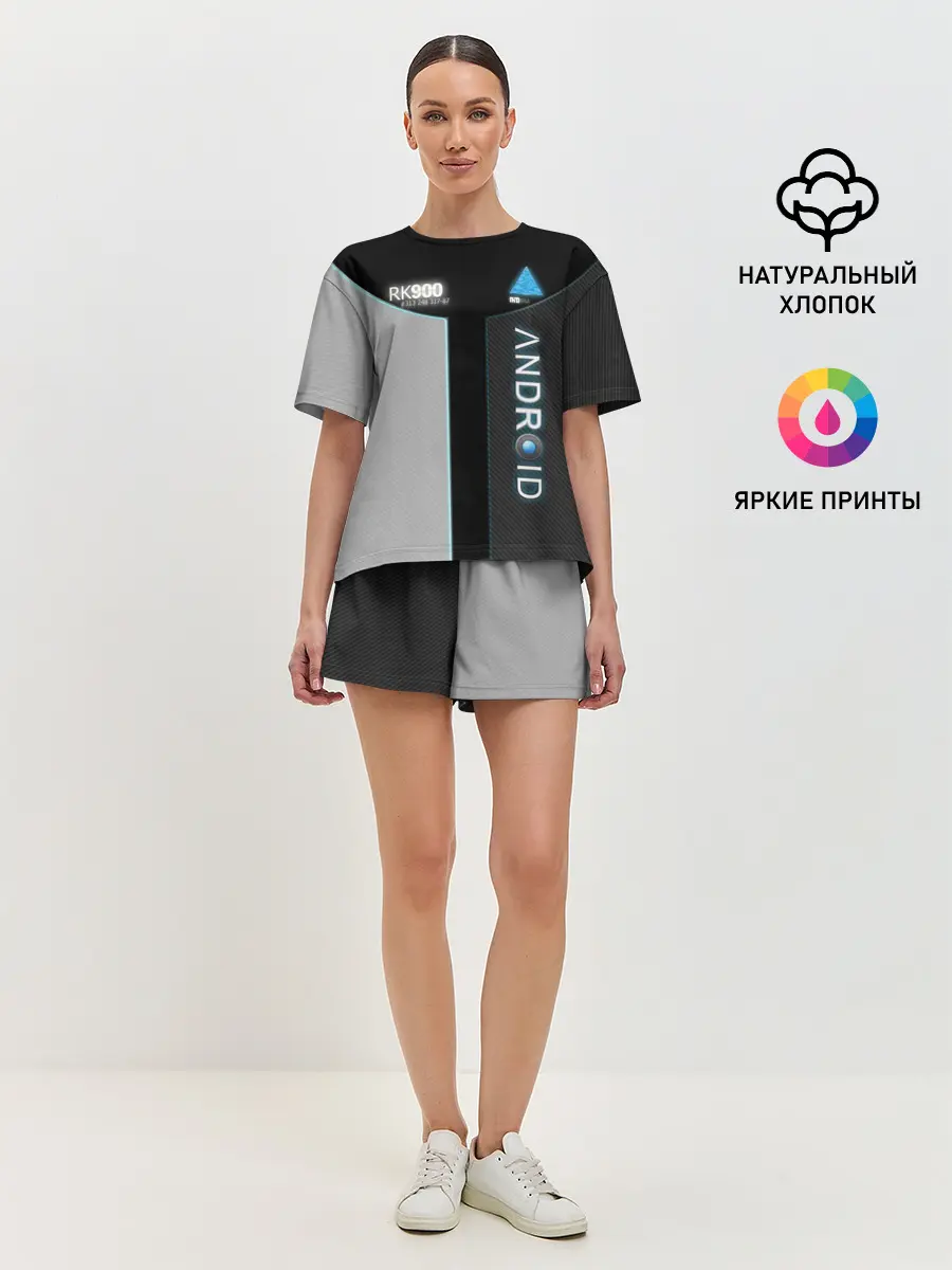 Женская пижама с шортами / DETROIT: BECOME HUMAN.