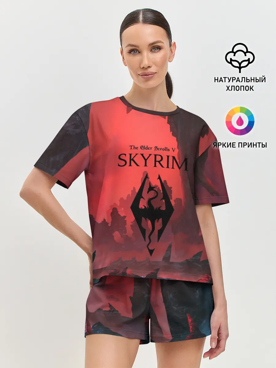 Женская пижама с шортами / The Elder Scrolls SKYRIM
