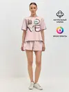 Женская пижама с шортами / LOVE зверушки