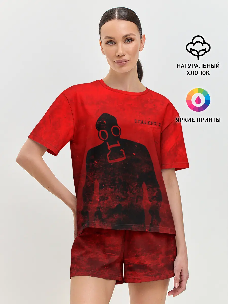 Женская пижама с шортами / S.T.A.L.K.E.R. 2