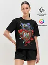 Женская пижама с шортами / русь