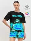 Женская пижама с шортами / Halloween