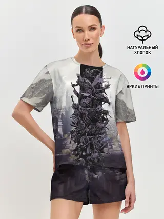 Женская пижама с шортами / Dark Souls Boss Collaboration