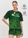 Женская пижама с шортами / Сибирь