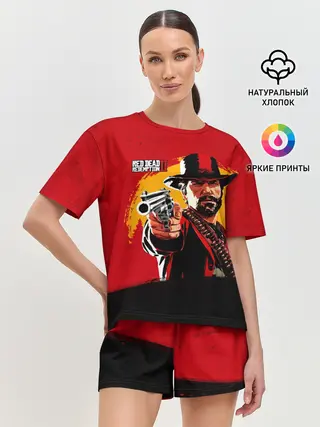 Женская пижама с шортами / Red Dead Redemption 2