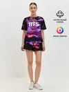 Женская пижама с шортами / BTS