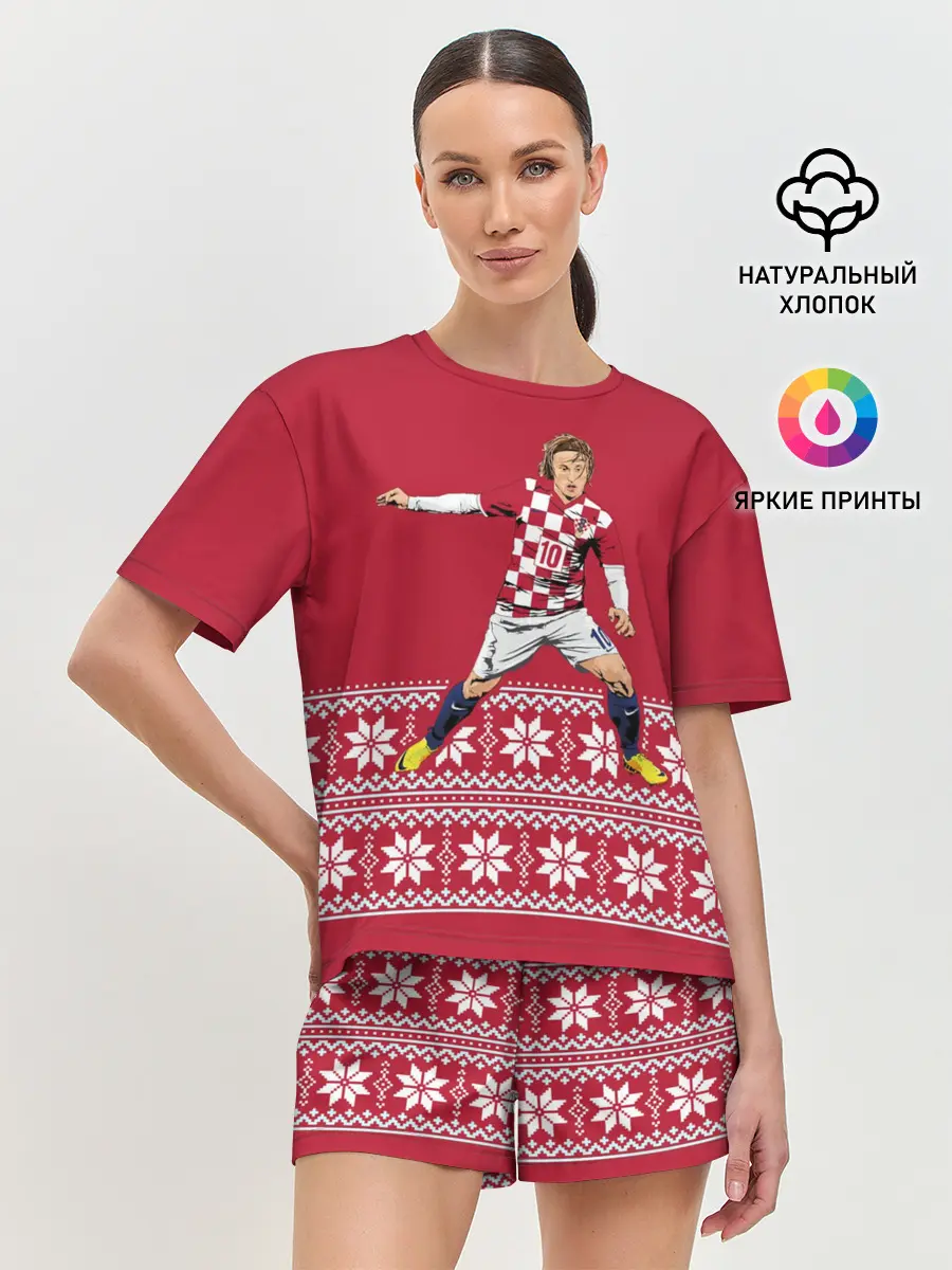 Женская пижама с шортами / Luka Modric