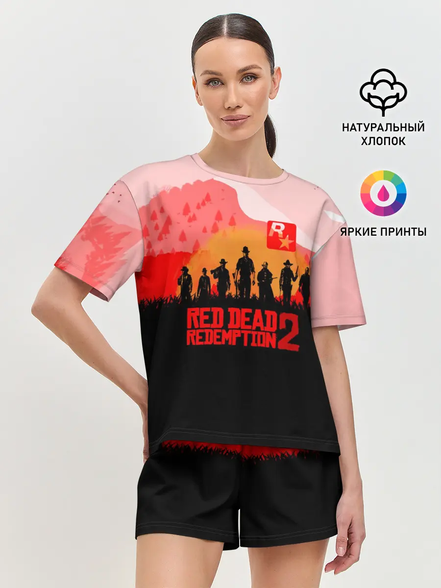 Женская пижама с шортами / RED DEAD REDEMPTION 2