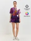 Женская пижама с шортами / Космическая Лиса