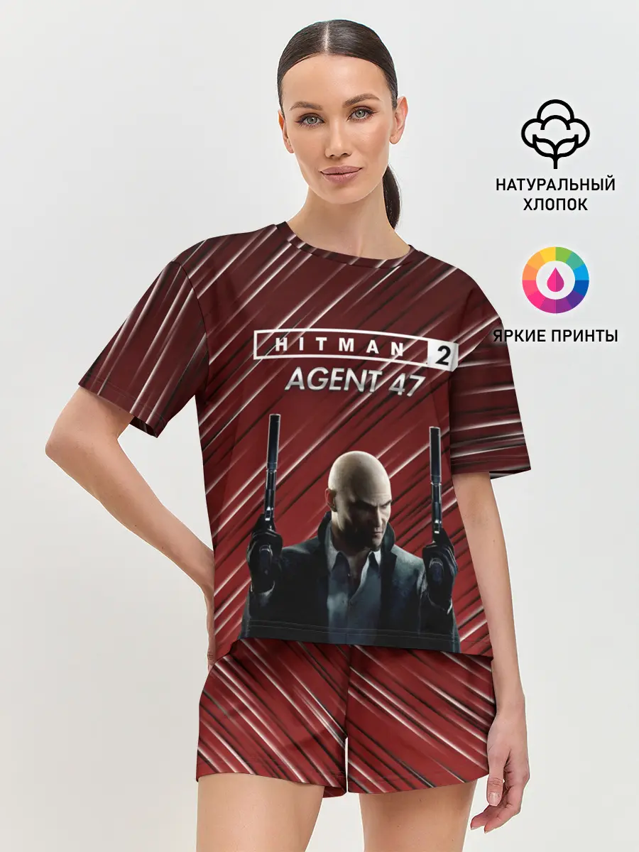 Женская пижама с шортами / Hitman 2 #2