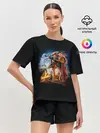 Женская пижама с шортами / Back to the future