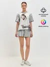 Женская пижама с шортами / Скриптонит