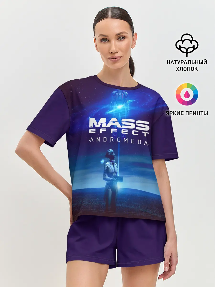 Женская пижама с шортами / MASS EFFECT ANDROMEDA