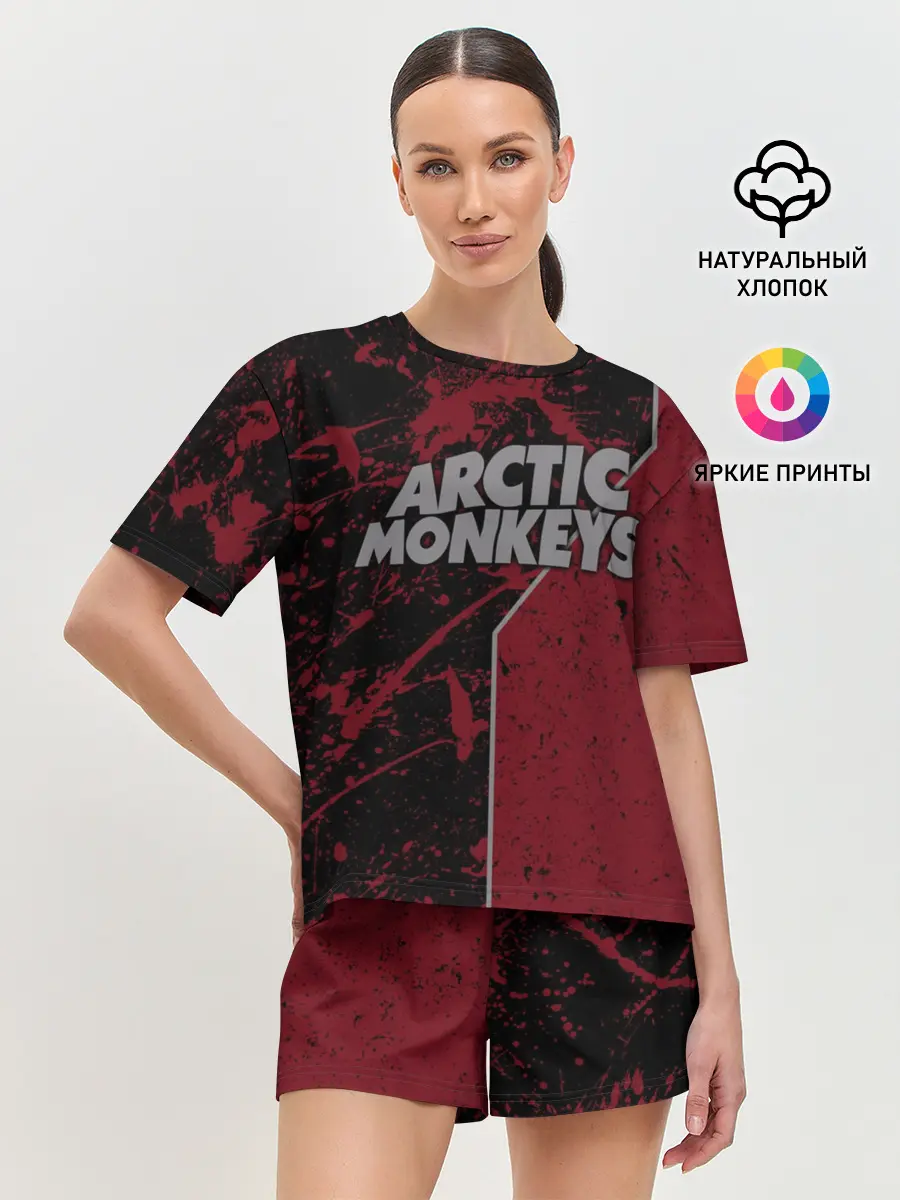 Женская пижама с шортами / Arctic Monkeys