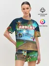 Женская пижама с шортами / ROBLOX