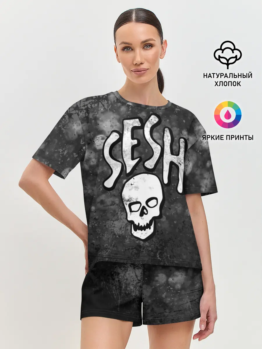 Женская пижама с шортами / SESH Team