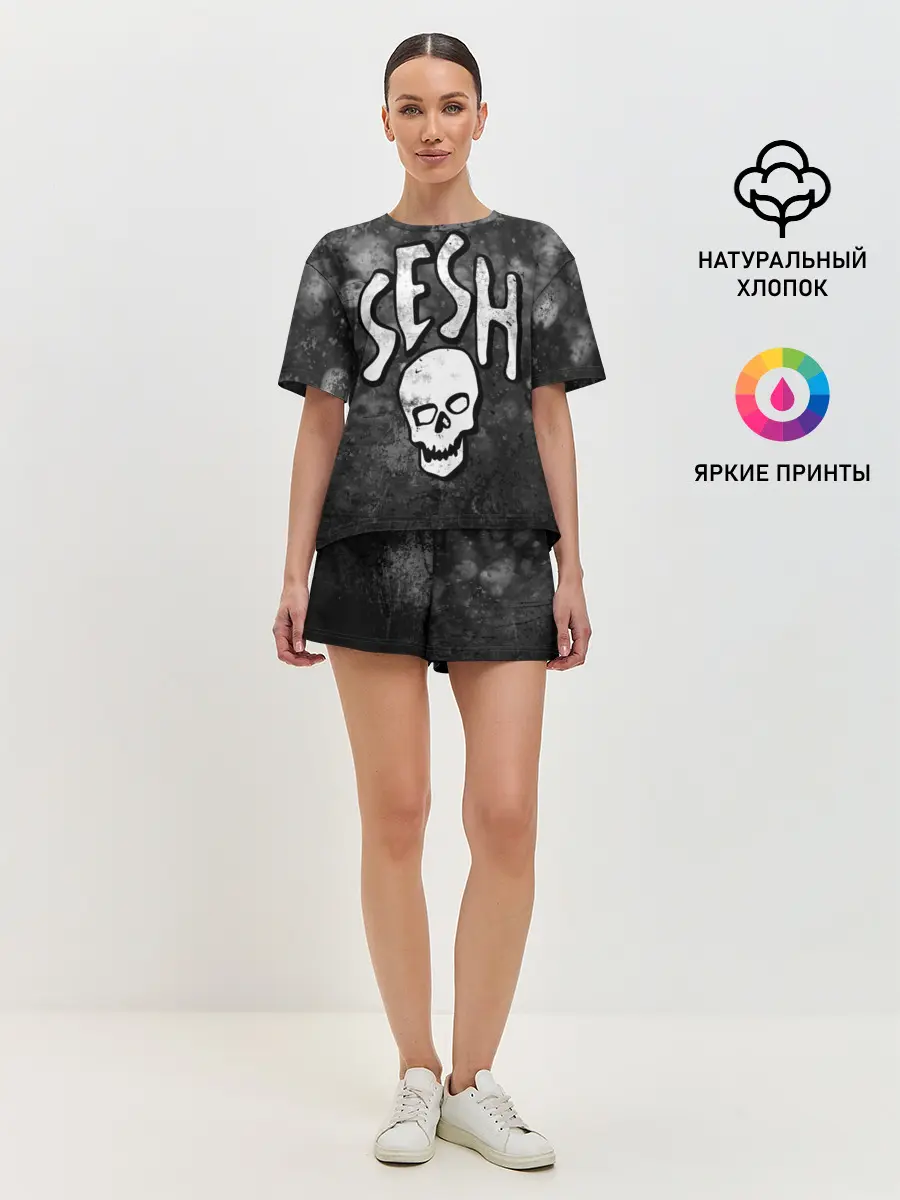 Женская пижама с шортами / SESH Team