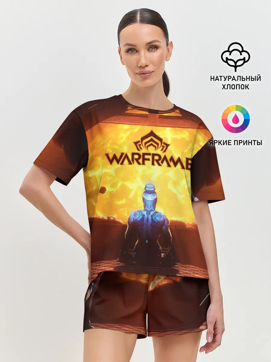Женская пижама с шортами / Warframe