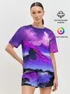 Женская пижама с шортами / No Mans Sky
